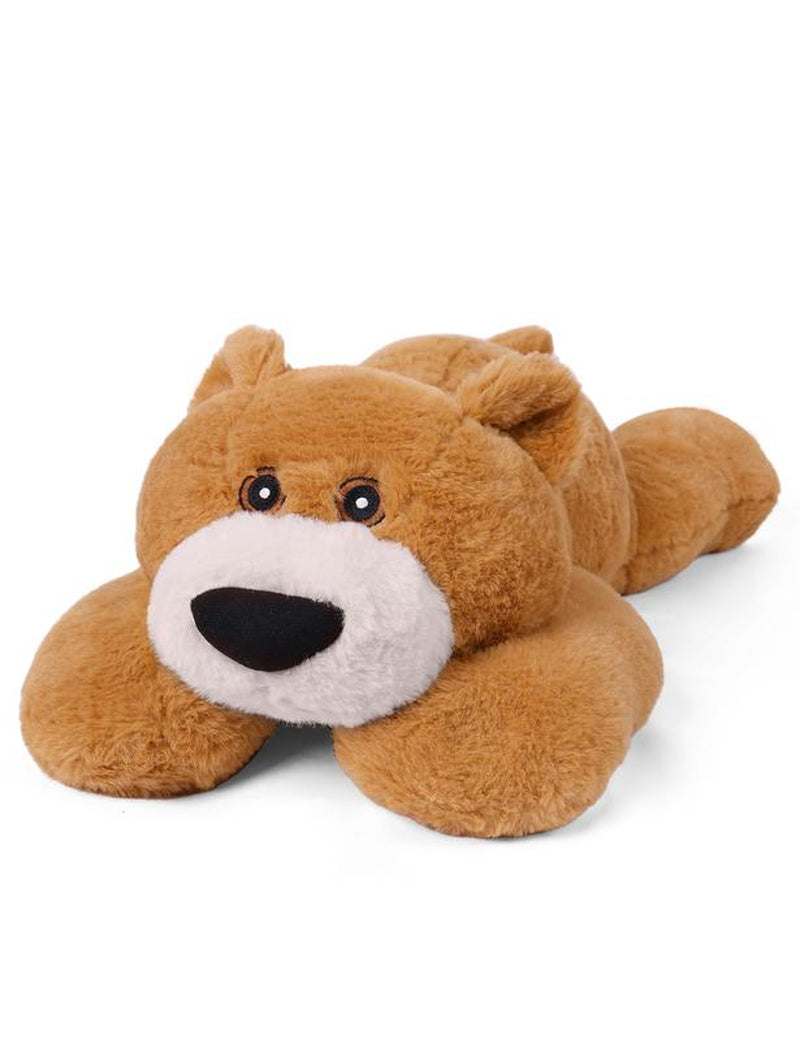 5 Lb Weighted Animal Plush, 24In Brown Bear Plushie Toy Dolls Pillows (Bear)