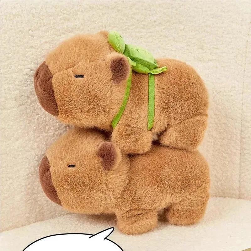 5PCS Cute Plush Doll Water Dolphin Doll Wrist Snap Ring Toys Plush Toys Capybara Toys Hand Ring Fun Pop Circles Kids Holiday Gi